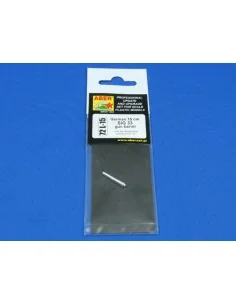 German 15 cm SiG33 gun barrel, 1/72 - Aber Models 72 L-15 2
