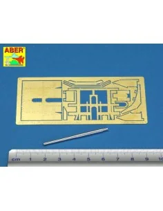 Italian barrel for 90/53 with shield, 1/72 - Aber Models 72 L-47 2