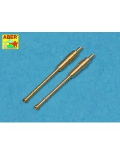 Set of 2 gun barrels KwK 38, 1/72 - Aber Models 72 L-58 2