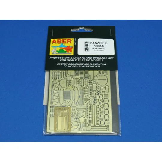 PzKpfw III, Ausf. E, 1/35 - Aber Models 35042 PzKpfw III, Ausf. E, 1/35 - Aber Models 35042