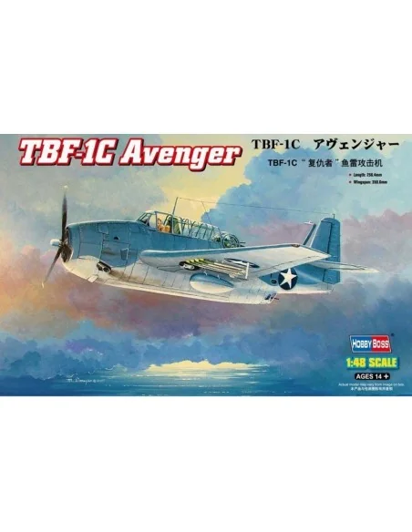 Grumman TBF-1C Avenger, 1/48 - Hobby Boss 80314