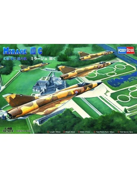 [NO_DESC] Mirage IIIC Fighter, 1/48 - Hobby Boss 80315