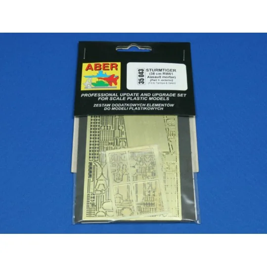 Sturmtiger (part 1-exterior), 1/35 - Aber Models 35043