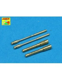 2 barrels for MG 131 -middle, 1/32 - Aber Models A32 006 2