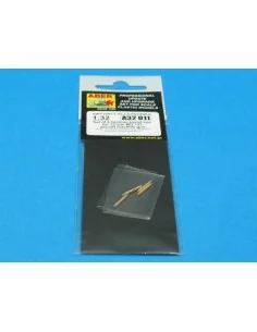 4 barrel tips for MG 131, 1/32 - Aber Models A32 011