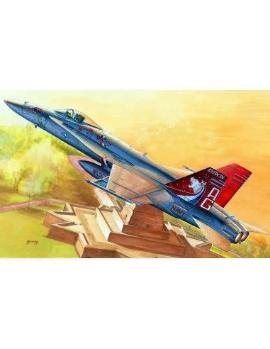 [NO_DESC] F/A-18C Hornet, 1/48 - Hobby Boss 80321