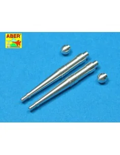 2 barrels for Hispano 20mm for Spitfire, 1/32 - Aber Models A32 022
