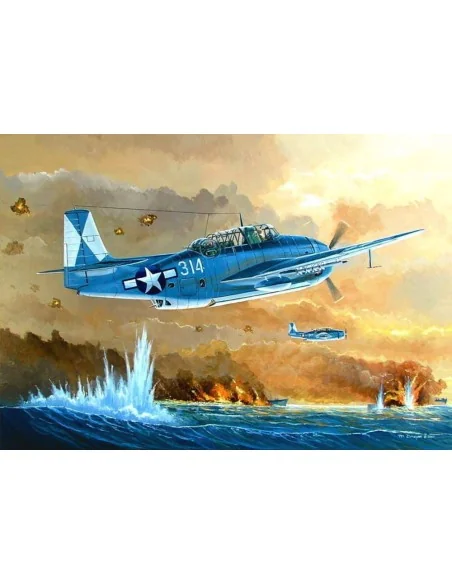 TBM-3 Avenger Torpedo Bomber, 1/48 - Hobby Boss 80325