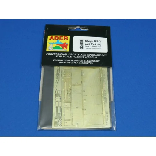 Steyr RSO mit Pak 40 vol.1 (basic set), 1/35 - Aber Models 35049 Steyr RSO mit Pak 40 vol.1 (basic set), 1/35 - Aber Models 35049