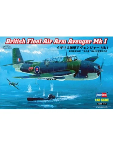 British Fleet Air Arm Avenger Mk 1, 1/48 - Hobby Boss 80331