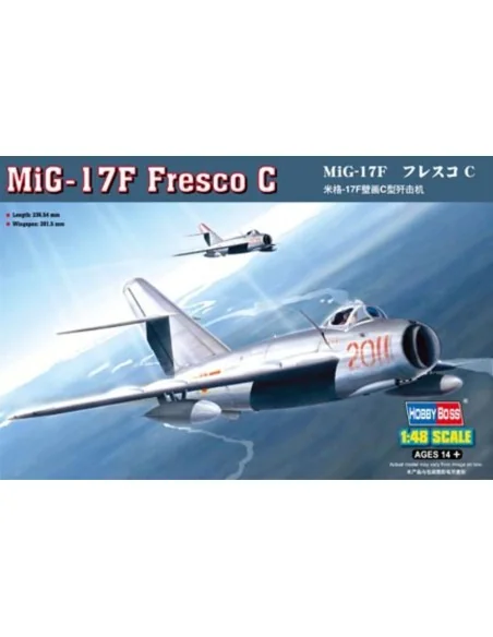 MiG-17F Fresco C, 1/48 - Hobby Boss 80334