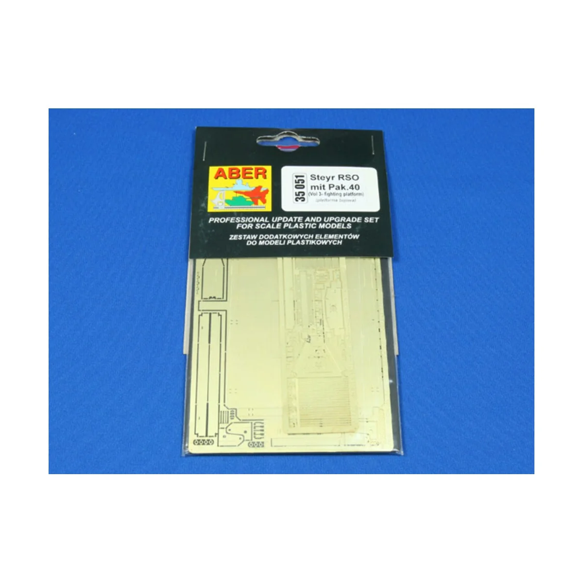 Steyr RSO mit Pak.40 vol.3 (fighting platform), 1/35 - Aber Models ...