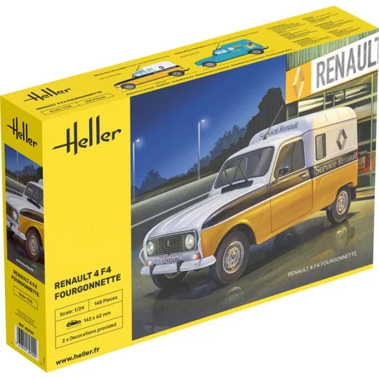 Renault 4 F4 Fourgonnette, 1/24 - Heller 82700