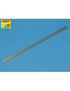 Brass round rods 0, 8mm length 250mm x6pcs - Aber Models BR 08
