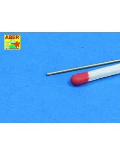 Brass round rods 0, 7mm length 250mm x7pcs - Aber Models BR 07 2
