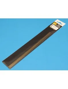 Brass round rods 1, 0mm length 250mm x 5 pcs. - Aber Models BR 10 2