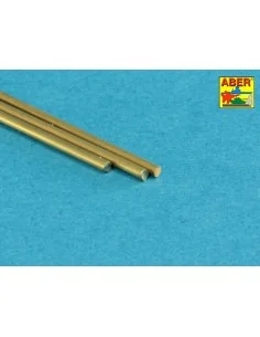 Brass round rods ? 1, 2mm length 250mm x 3 pcs. - Aber Models BR 12 2