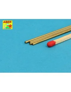 Brass Tubes 1, 3x0, 2mm lenght 250mm x 4 pcs. - Aber Models BT 13X02 2