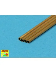 Brass Tubes 1, 5 x 0, 2mm lenght 250mm x 4 pcs. - Aber Models BT 15X02 2