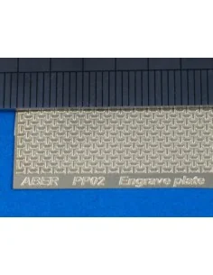 Engrave plate - Aber Models PP02 2