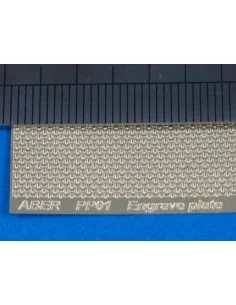 Engrave plate - Aber Models PP01