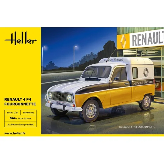 Renault 4 F4 Fourgonnette, 1/24 - Heller 82700