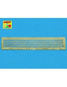Letters & Numbers (1 mm high) - Aber Models R-03