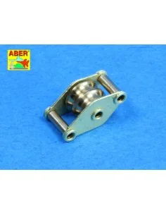 All- purpose double Pulley x 2pcs - Aber Models R-09N 2