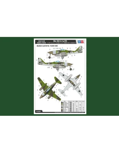 Me 262 A-1a/U5, 1/48 - Hobby Boss 80373