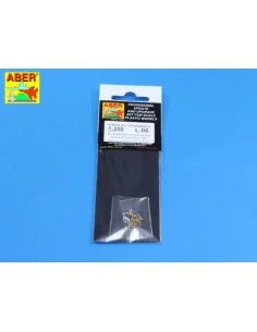 Set of barrels for pom-pom AA gun, 1/200 - Aber Models RE-200 L06 2