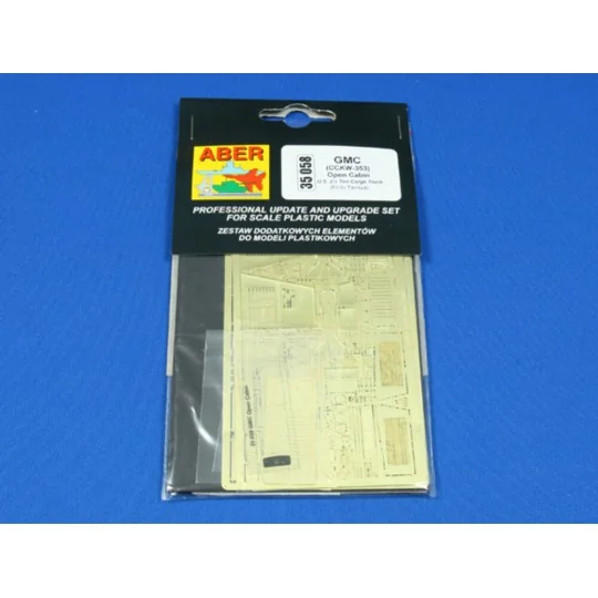 GMC (CCKW 353) - open cabin, 1/35 - Aber Models 35058 GMC (CCKW 353) - open cabin, 1/35 - Aber Models 35058