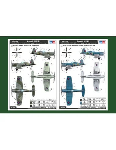 Corsair MK.3, 1/48 - Hobby Boss 80396