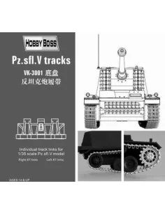 [NO_DESC] Pz.Sfl.V ''Sturer Emil'' tracks, 1/35 - Hobby Boss 81001