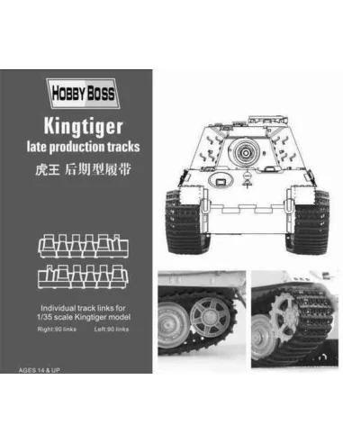 Kingtiger late production tracks, 1/35 - Hobby Boss 81002