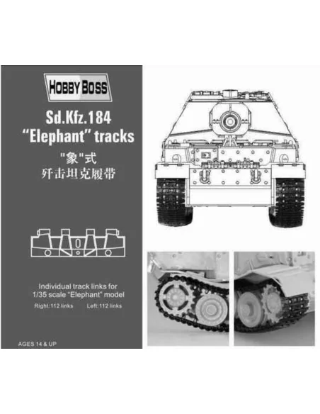Sd.Kfz 184 ''Elephant'' tracks, 1/35 - Hobby Boss 81006
