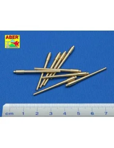 Set of 9 pcs 406 mm barrels Missouri, 1/350 - Aber Models RE-350 L04