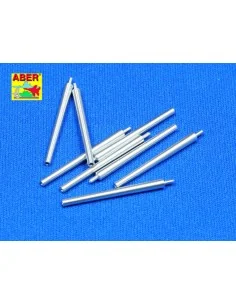 8 pcs 406 mm barrels for Nagato, 1/350 - Aber Models RE-350 L08