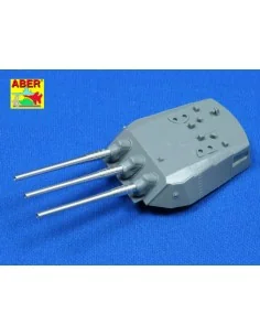 9 pcs 460 mm barrels for Yamato, 1/350 - Aber Models RE-350 L09 2
