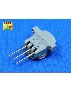 6 pcs 155 mm barrels for Yamato, 1/350 - Aber Models RE-350 L10 2