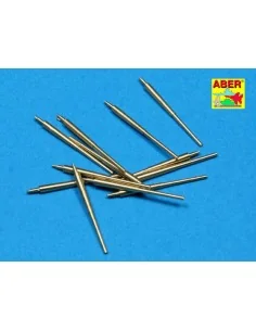 12 pcs 150 mm barrels for Bismarck, 1/350 - Aber Models RE-350 L12
