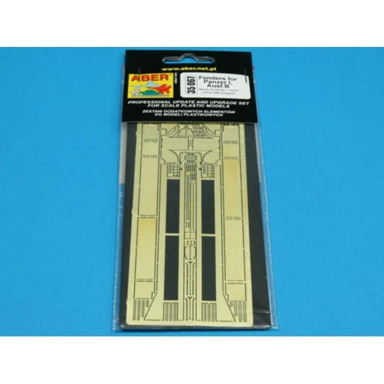 Fenders for Panzer I, Ausf.B, 1/35 - Aber Models 35067 Fenders for Panzer I, Ausf.B, 1/35 - Aber Models 35067