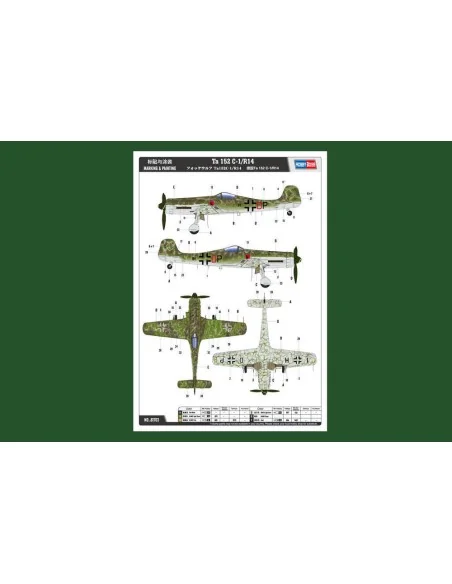 [NO_DESC] Ta 152 C-1/R14, 1/48 - Hobby Boss 81703