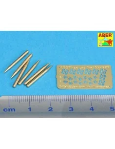British torpedoes MK.VIII, 1/350 - Aber Models RE-350 L62 2