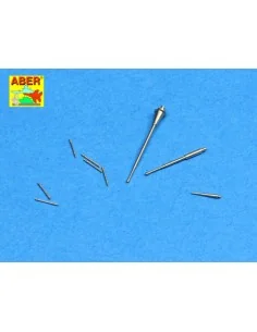 Set of barrels an periscopes for U-Boot VII, 1/350 - Aber Models RE... 2