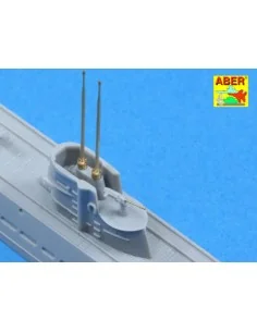 Set of barrels and periscopes for U-Boot type IX, 1/350 - Aber Mode...