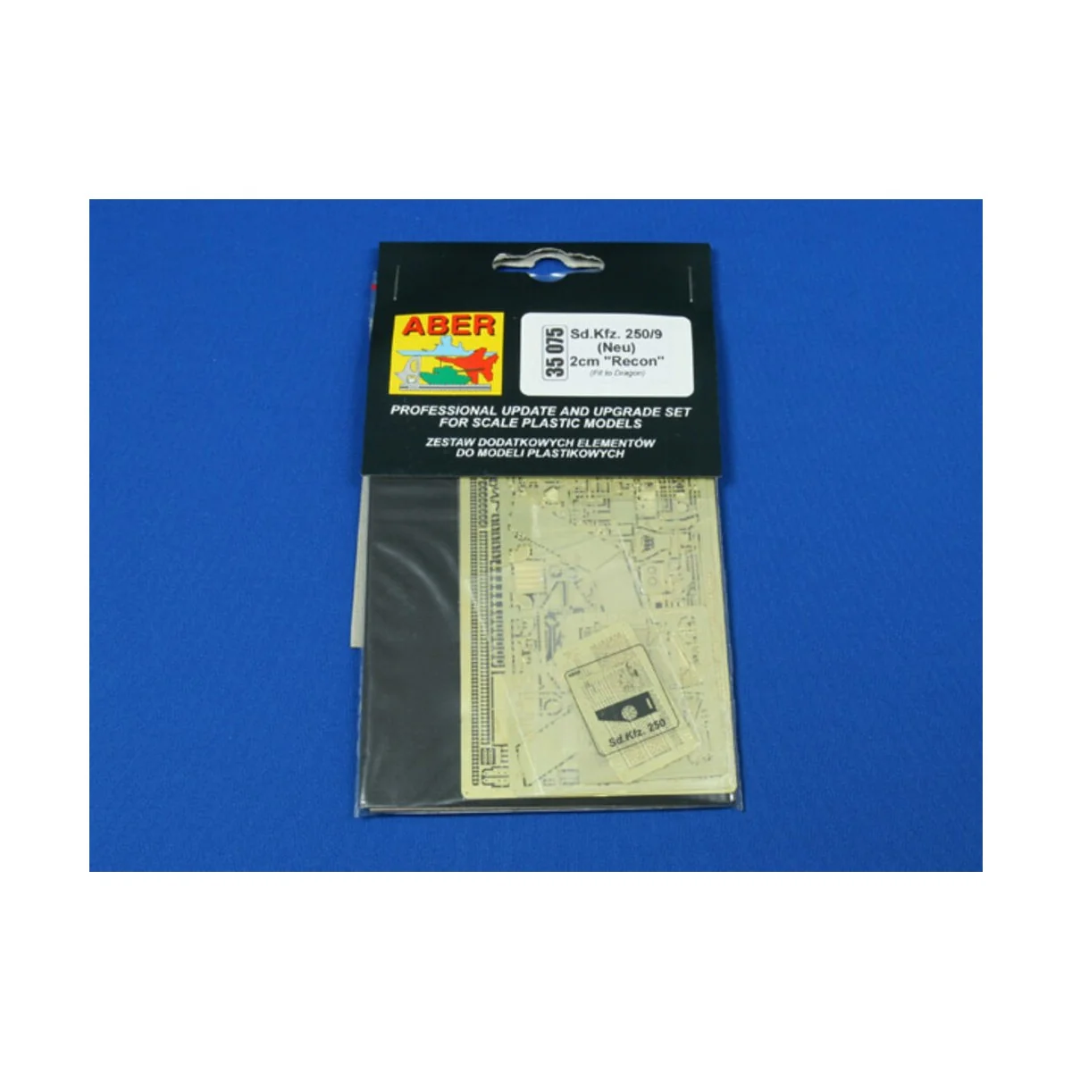 Sd.Kfz.250/8 Neu 2cm Recon, 1/35 - Aber Models 35075