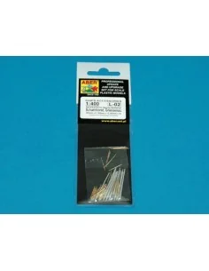 Set of barrels for Sharnhorst, Gnieisenau, 1/400 - Aber Models RE-4...