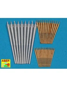 Set of barrels for Sharnhorst, Gnieisenau, 1/400 - Aber Models RE-4... 2