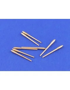 Set of 8 pcs 380 mm long barrels for ships Richelieu, Jean Bart, 1/... 2