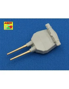 Set of 8 pcs 381mm short barrels for turrets with antiblast covers ...